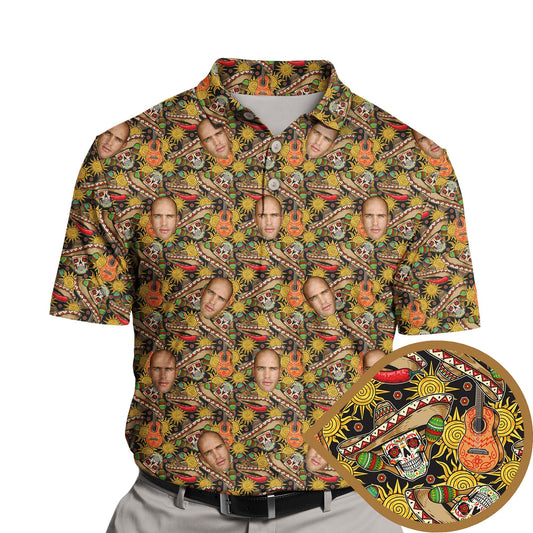 Fiesta Spirit | Funny Golf Shirts with Faces or Logos