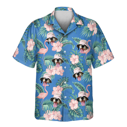 Flamingo Paradise | Aloha Custom Hawaiian Shirts with Faces or Logos