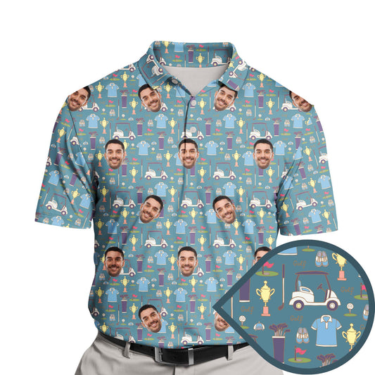 Golf Glory Elite | Funny Golf Shirts with Faces or Logos