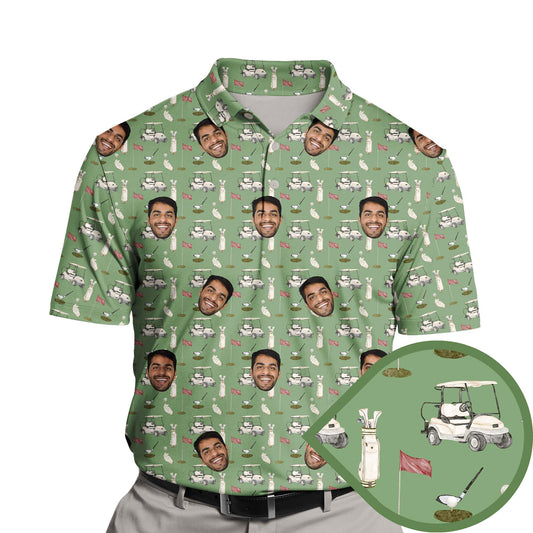 Golf Pro Gear | Funny Golf Shirts with Faces or Logos