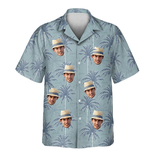 Tropical Breeze | Aloha Custom Hawaiian Shirts with Faces or Logos