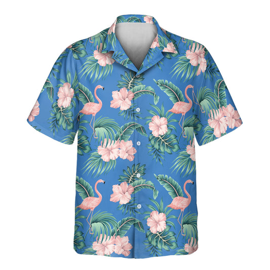 Flamingo Paradise | Aloha Custom Hawaiian Shirts with Faces or Logos