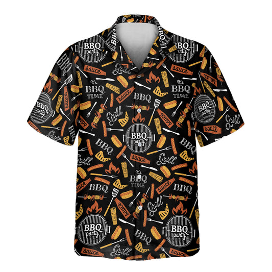 Grill Master | Aloha Custom Hawaiian Shirts with Faces or Logos