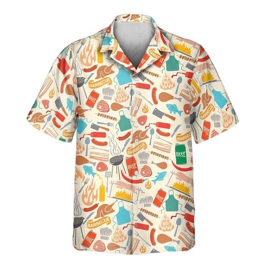 Grill Master Party | Aloha Custom Hawaiian Shirts with Faces or Logos