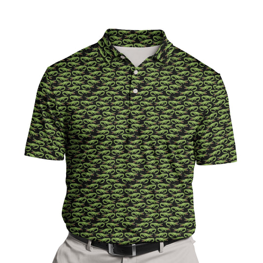 Midnight Croc | Funny Golf Shirts with Faces or Logos