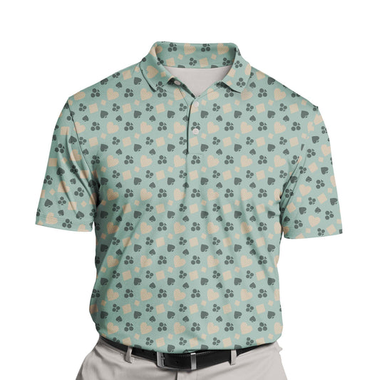 Royal Flush | Funny Golf Shirts with Faces or Logos