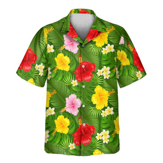 Summer Tropical | Aloha Custom Hawaiian Shirts with Faces or Logos