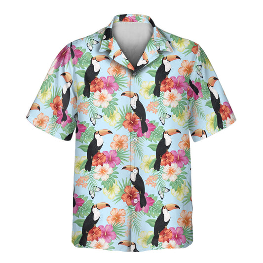 Tropical Toucan | Aloha Custom Hawaiian Shirts with Faces or Logos