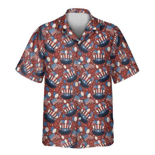 Uncle Sam Celebration | Aloha Custom Hawaiian Shirts with Faces or Logos
