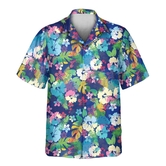 Vibrant Hibiscus | Aloha Custom Hawaiian Shirts with Faces or Logos