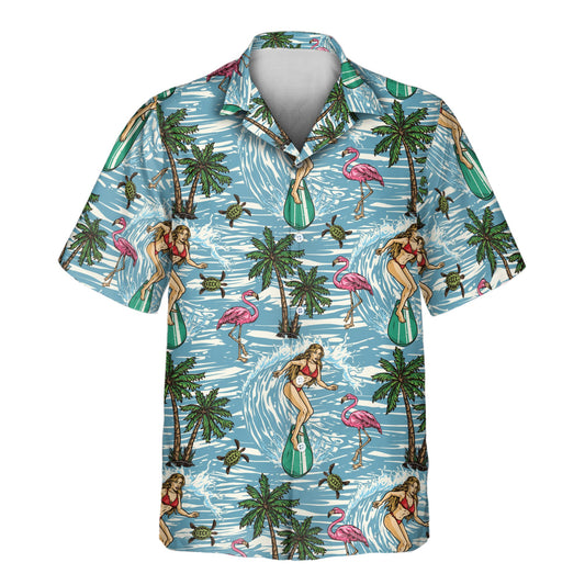 Vintage Surf & Sun | Aloha Custom Hawaiian Shirts with Faces or Logos