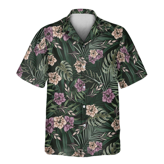 Vintage Tropical Natural | Aloha Custom Hawaiian Shirts with Faces or Logos