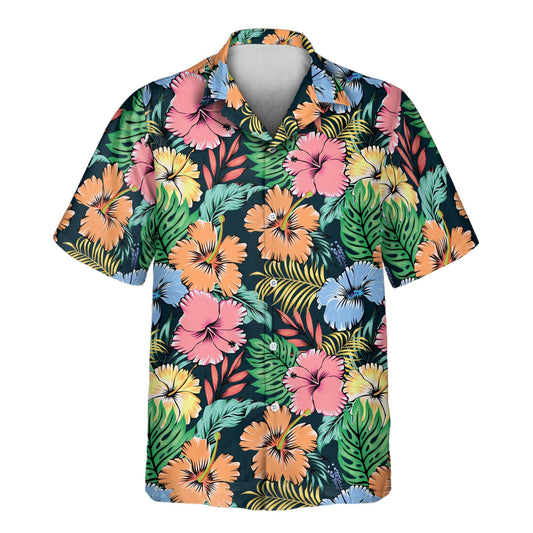 Vivid Summer | Aloha Custom Hawaiian Shirts with Faces or Logos
