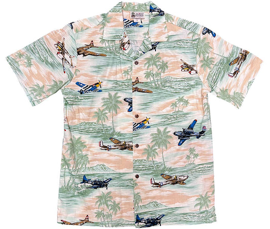 Vintage Air Show Hawaiian Shirt