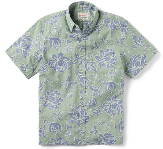Classic Pareau - Leaf Hawaiian Shirt