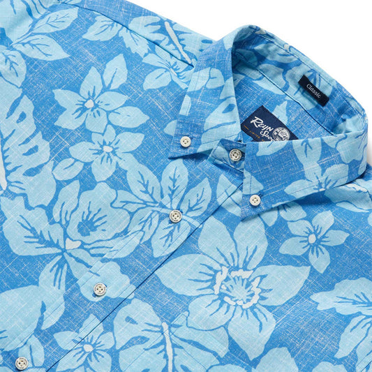 Costa Rica - Light Blue Hawaiian Shirt