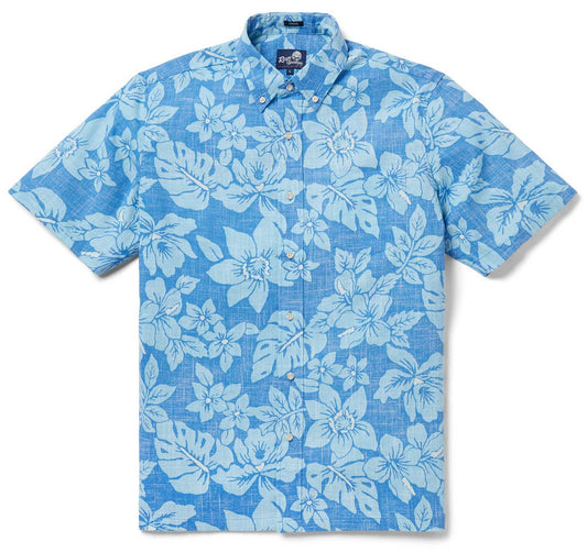 Costa Rica - Light Blue Hawaiian Shirt
