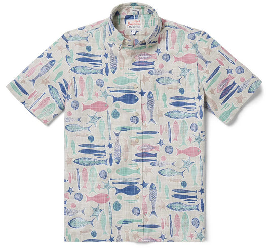 Ebb Tide - Sand Hawaiian Shirt