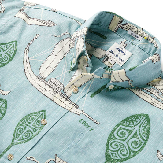Aquifer South Pacific Voyagers Hawaiian Shirt