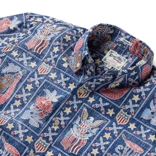 Crown Blue Summer Commemorative 2024 Hawaiian Shirt
