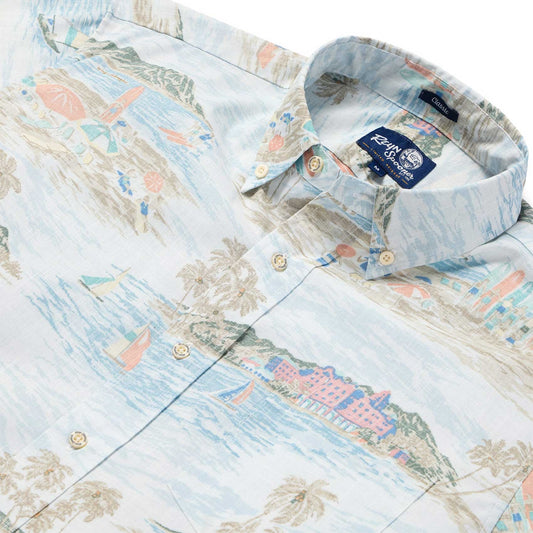 Ocean Waikiki Nostalgia Hawaiian Shirt
