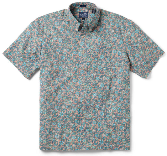 Coral Wildflowers Hawaiian Shirt