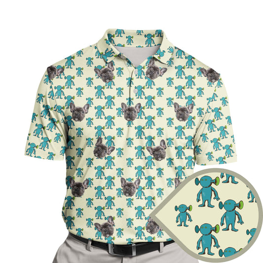 Eared Alien | Funny Golf Shirts with Faces or Logos