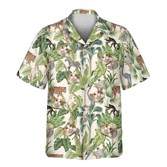 Jungle Jamboree | Aloha Custom Hawaiian Shirts with Faces or Logos