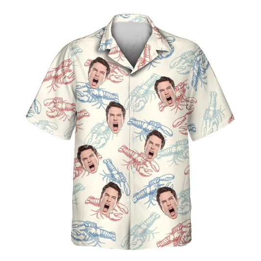 Lobster Fest | Aloha Custom Hawaiian Shirts with Faces or Logos
