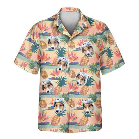 Tropical Bloom | Aloha Custom Hawaiian Shirts with Faces or Logos