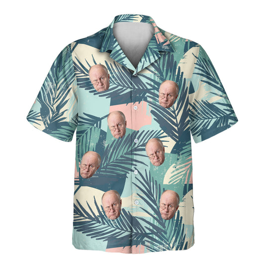 Tropical Color Pop | Aloha Custom Hawaiian Shirts with Faces or Logos