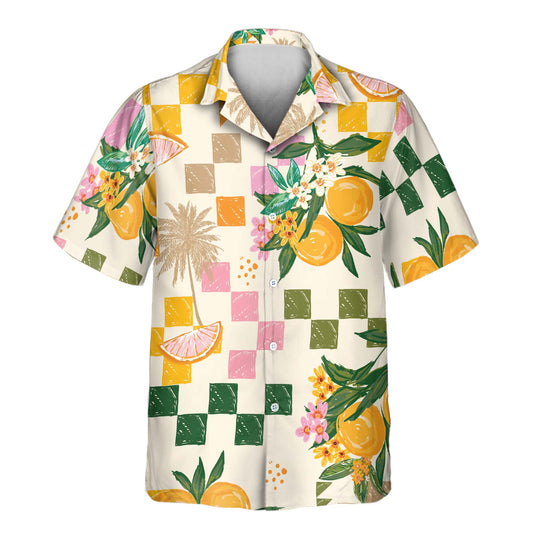 Citrus Splash | Aloha Custom Hawaiian Shirts with Faces or Logos