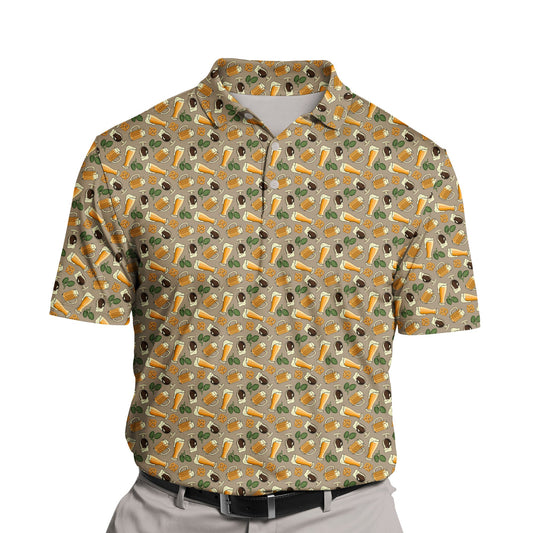 Classic Brew | Funny Golf Shirts with Faces or Logos