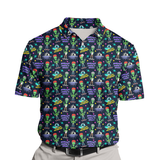 Martian Odyssey | Funny Golf Shirts with Faces or Logos