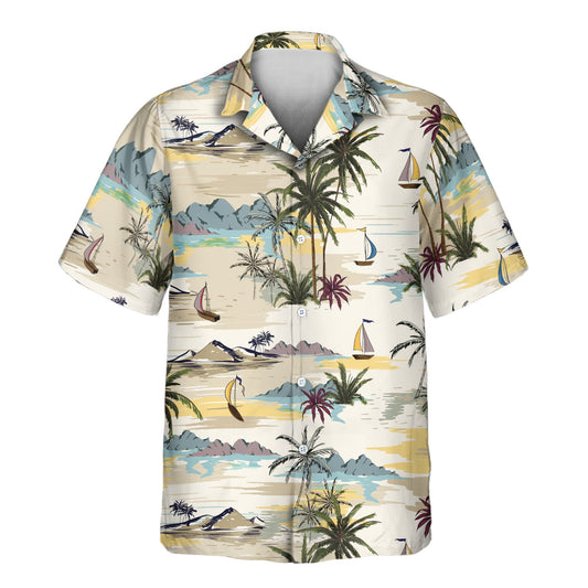 Tranquil Island | Aloha Custom Hawaiian Shirts with Faces or Logos