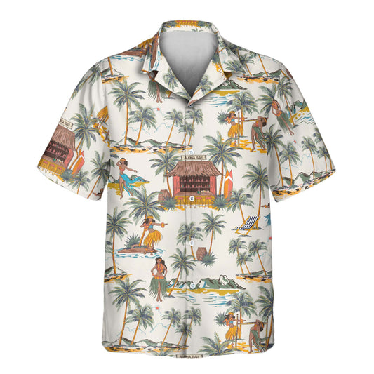 Tropical Escape | Aloha Custom Hawaiian Shirts with Faces or Logos