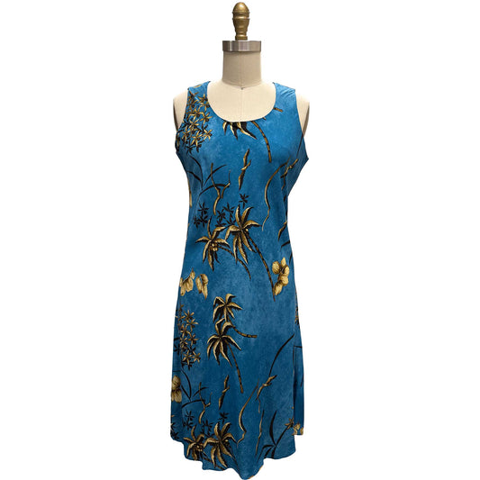 Cool Water Retro Oasis Tank Dress Hawaiian Shirt